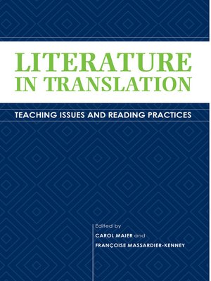 cover image of Literature in Translation